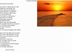 POEME RED SAILS IN THE SUNSET